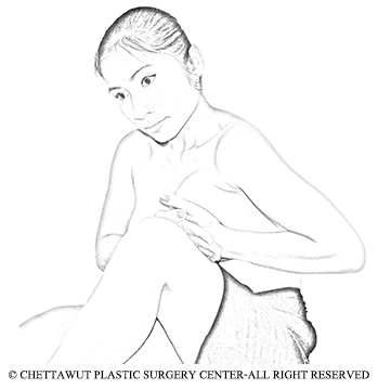 Dr.-Chettawut's-Breast-massage-technique-by-Sitting-Position-with-Knee-touching-the-back-of-the-hand